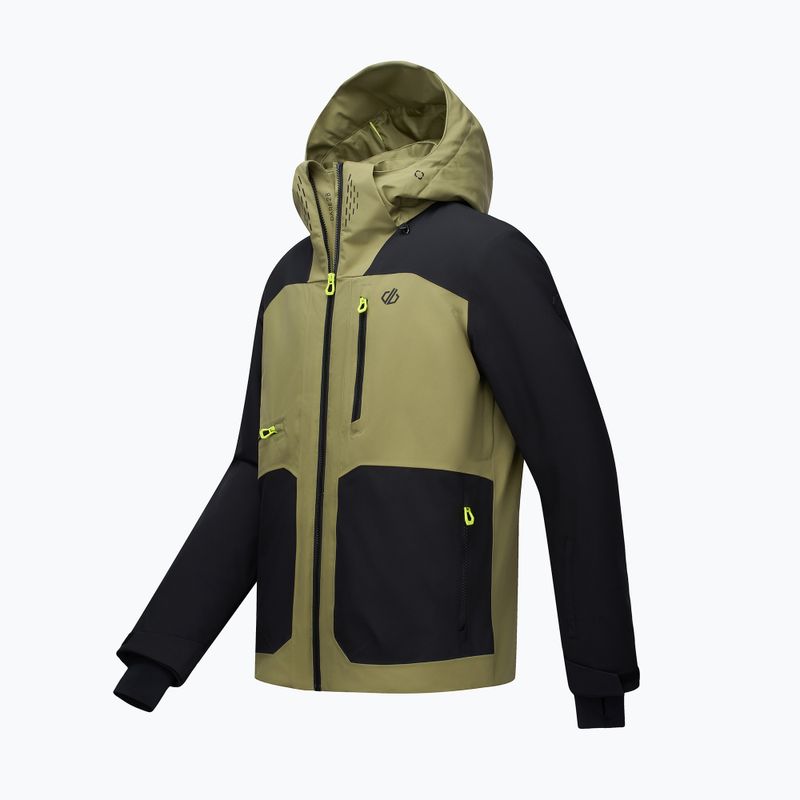 Giacca da sci da uomo Dare2B Baseplate IV Jacket black/martini olive 12