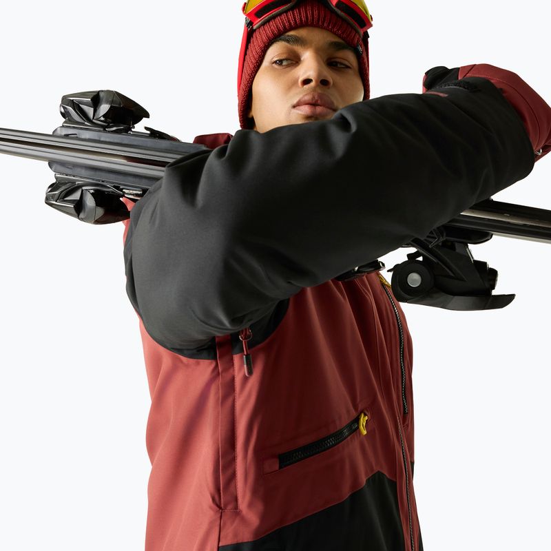 Giacca da sci da uomo Dare2B Baseplate IV Jacket black/rustic red 6