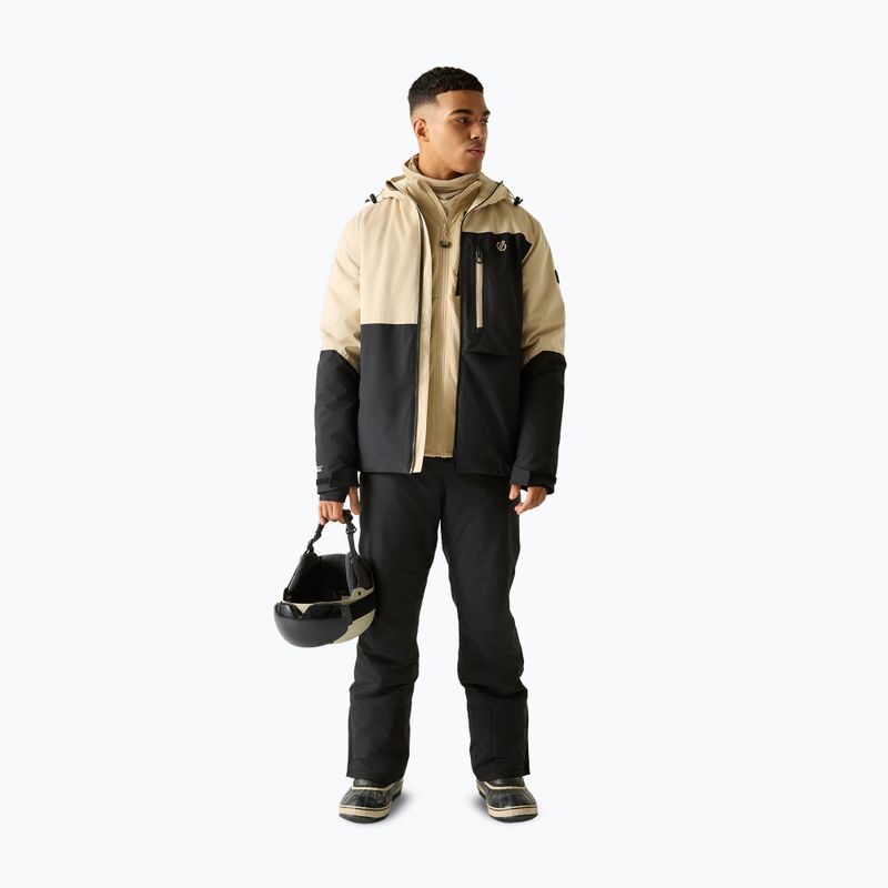 Giacca da sci da uomo Dare2B Halfpipe IV Jacket white pepper/black 2