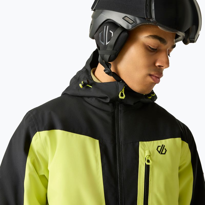 Giacca da sci da uomo Dare2B Halfpipe IV Jacket mango mint/black 4
