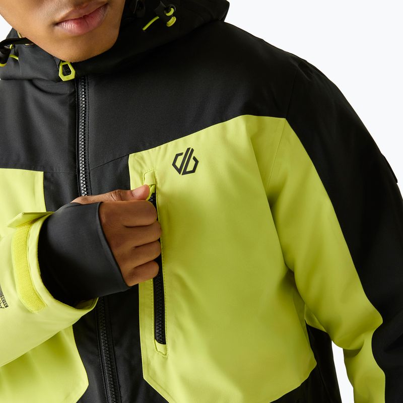 Giacca da sci da uomo Dare2B Halfpipe IV Jacket mango mint/black 5