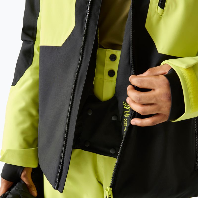 Giacca da sci da uomo Dare2B Halfpipe IV Jacket mango mint/black 6