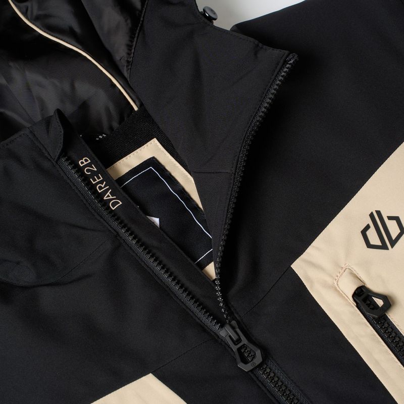 Giacca da sci da uomo Dare2B Eagle IV Jacket black/white pepper 13