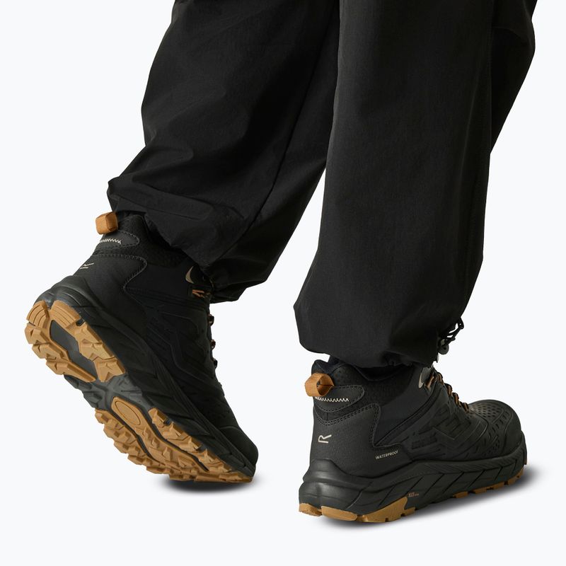 Scarpe da trekking uomo REGATTA Derino Mid Black/Rubber 8