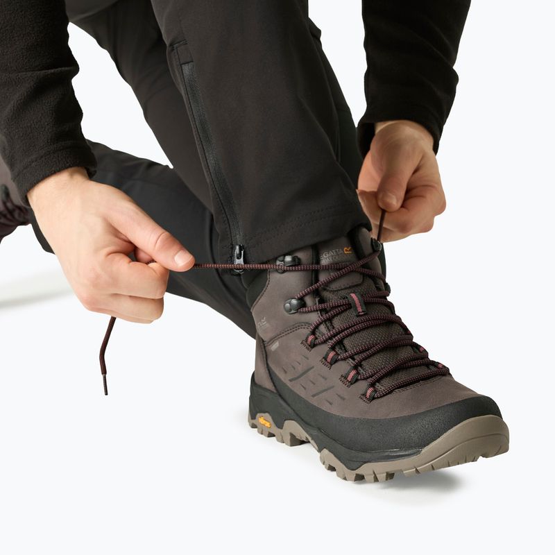 Scarpe da trekking uomo REGATTA Blake peat/burnt henna 8