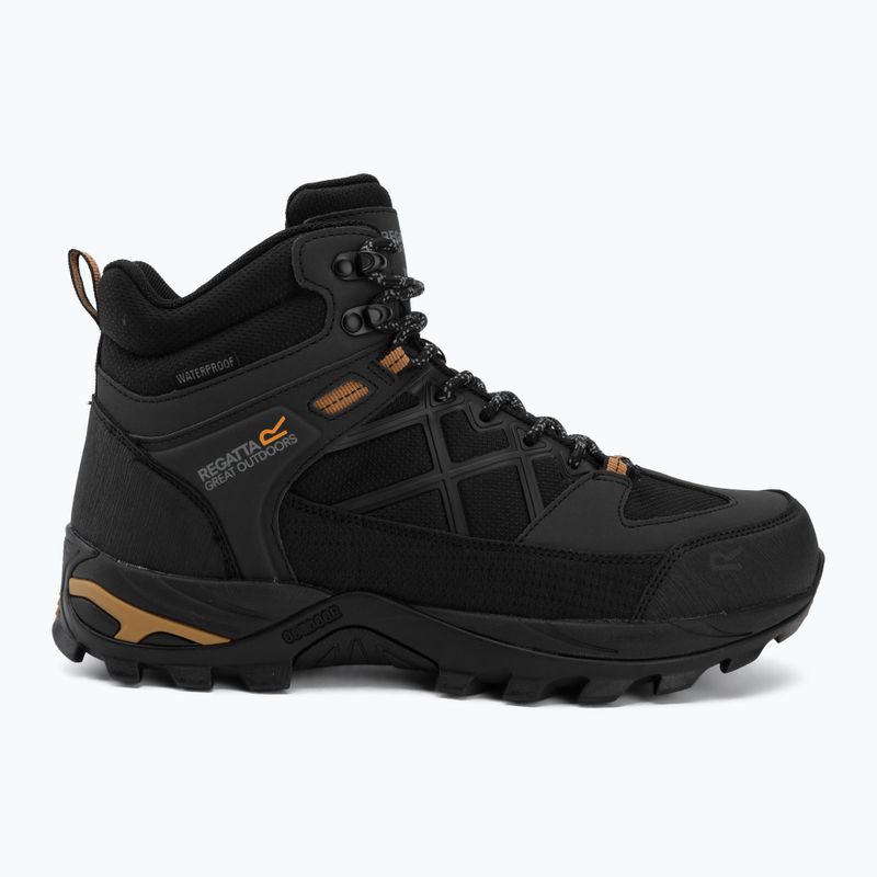 Scarpe da trekking uomo REGATTA Samaris III black/ash/wood 2