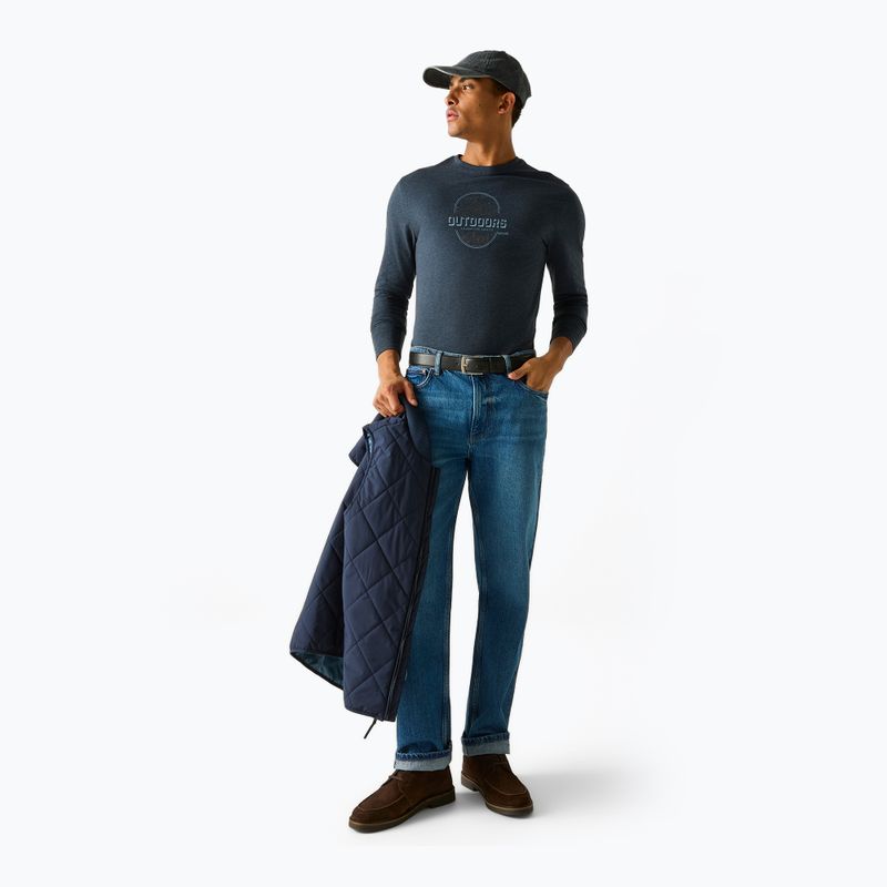 Longsleeve da uomo REGATTA Maylow navy original outdoors 2
