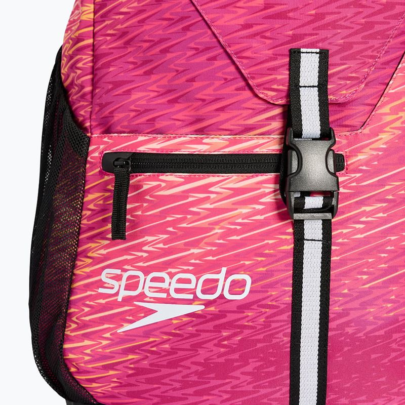 Zaino da nuoto Speedo Team Printed 35 l opaline margarita pink 5