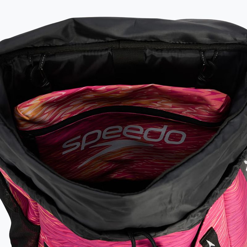 Zaino da nuoto Speedo Team Printed 35 l opaline margarita pink 10