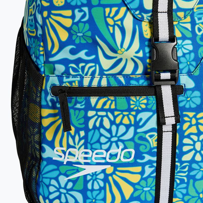 Zaino da nuoto Speedo Team Printed 35 l summer stamp deep sapphire 5
