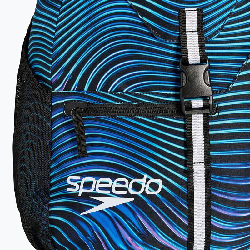 Zaino da nuoto Speedo Team Printed 35 l summer stamp deep sapphire 5