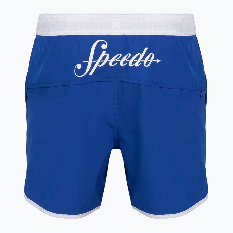 Pantaloncini da bagno uomo Speedo Jetstream Retro Logo Volley 16" 8-005082002 Turkish Sea 2