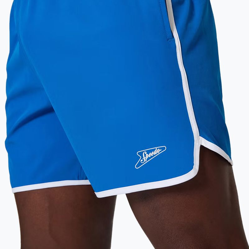Pantaloncini da bagno uomo Speedo Jetstream Retro Logo Volley 16" 8-005082002 Turkish Sea 7