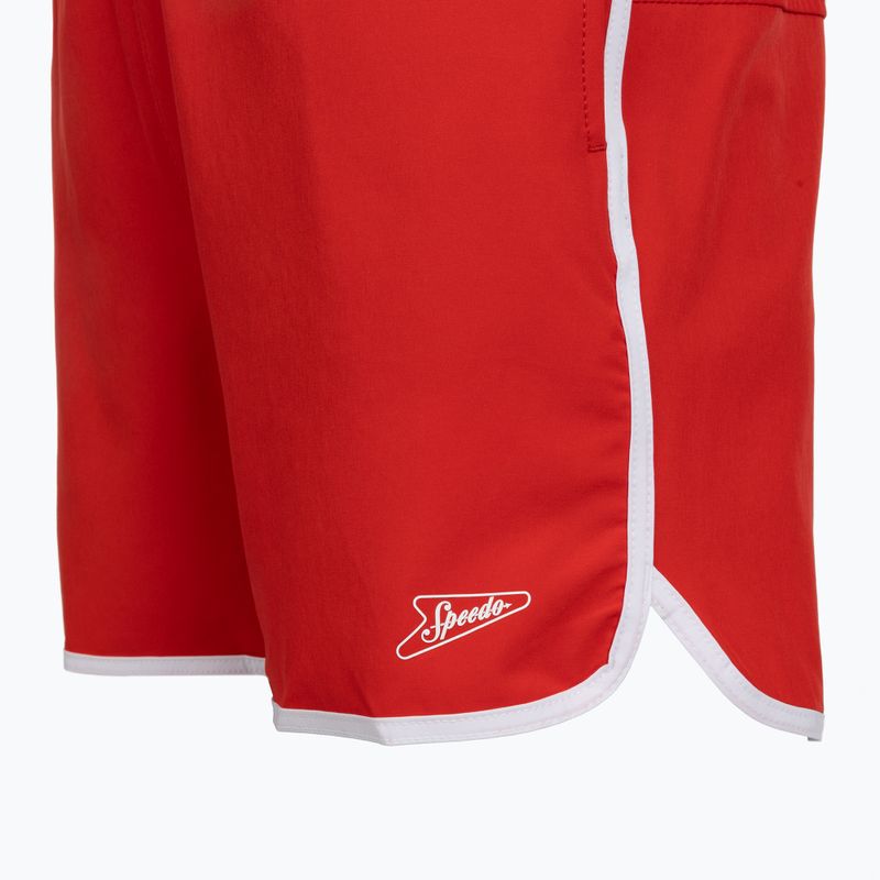 Pantaloncini da bagno uomo Speedo Jetstream Retro Logo Volley 16" 8-005082003 High Risk Red 3