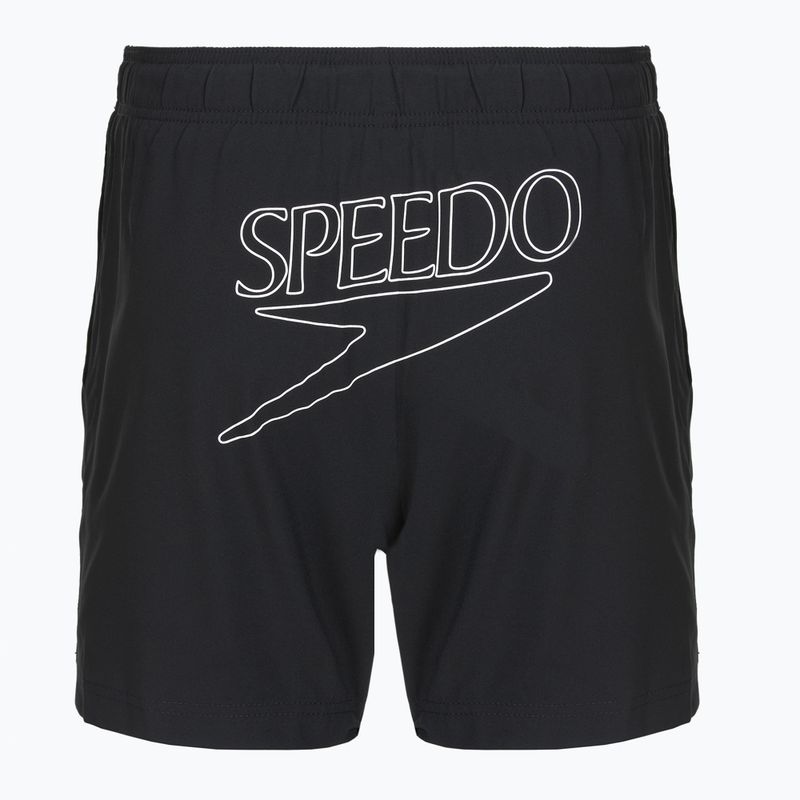 Pantaloncini da bagno uomo Speedo Classic Logo Volley 16" anthracite 2