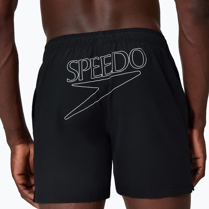 Pantaloncini da bagno uomo Speedo Classic Logo Volley 16" anthracite 6