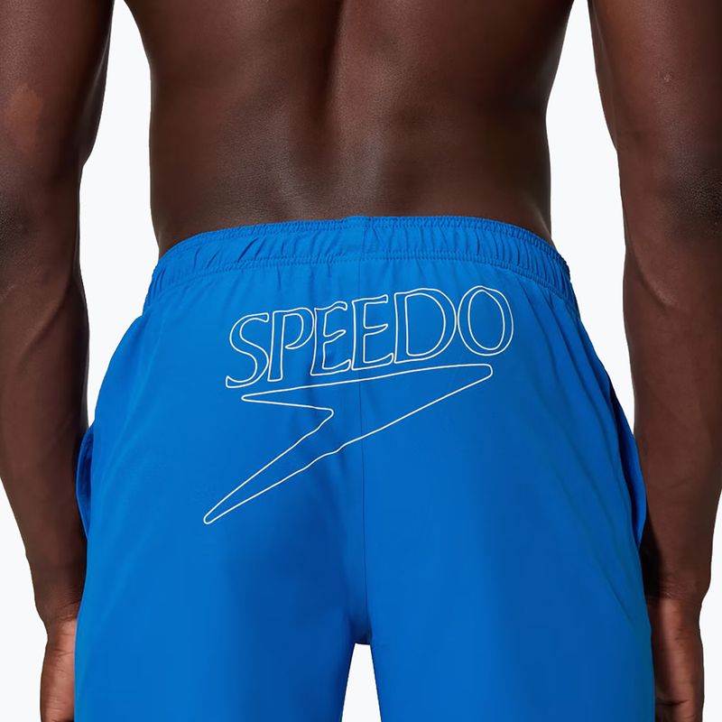 Pantaloncini da bagno uomo Speedo Classic Logo Volley 16" Turkish Sea 6