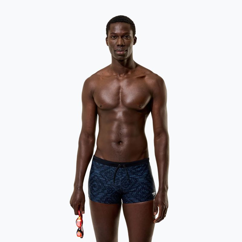 Boxer da nuoto uomo Speedo Valmilton Aquashort anthracite 3