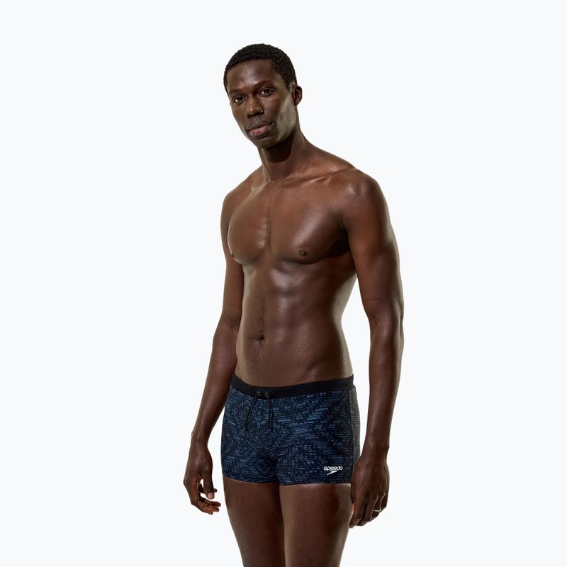 Boxer da nuoto uomo Speedo Valmilton Aquashort anthracite 5