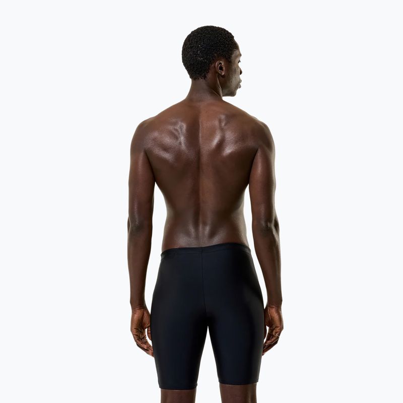 Costume da gara uomo Speedo Medley Logo Jammer anthracite/hyper teal 4