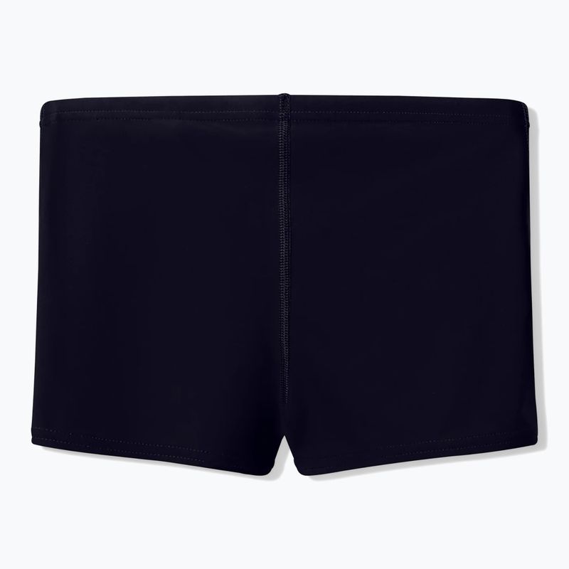Costume da bagno boxer da bambino Speedo Medley Logo Aquashort anthracite/citrus green 2