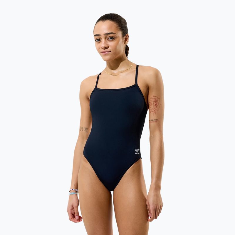 Costume da bagno intero donna Speedo Solid Endurancex V-Back 2.0 team black 3