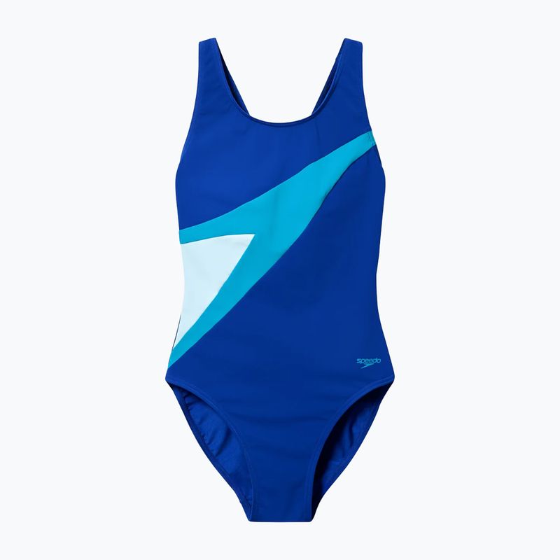 Costume da bagno intero donna Speedo Hyperboom Butterfly Back night watch/hyper teal 6