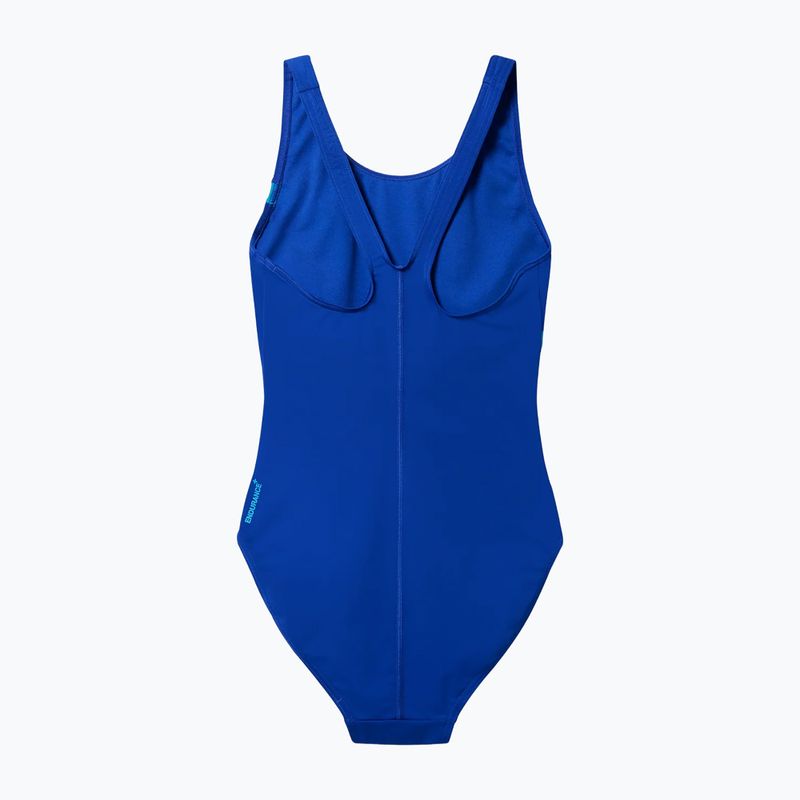 Costume da bagno intero donna Speedo Hyperboom Butterfly Back night watch/hyper teal 7