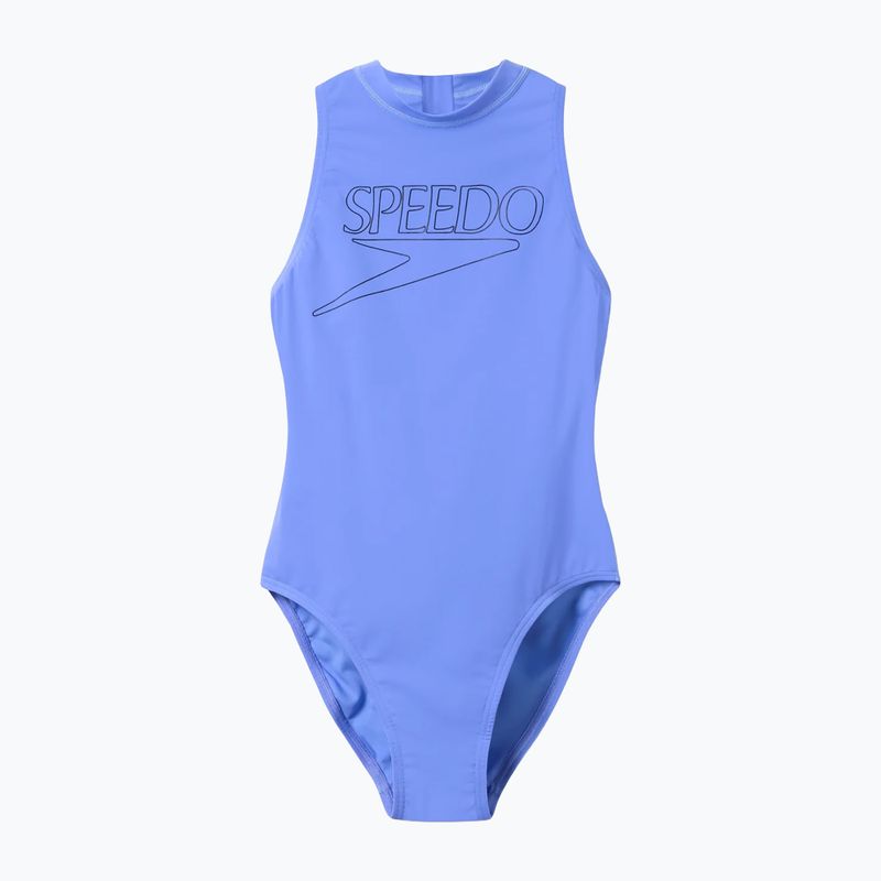 Costume da bagno intero donna Speedo Endurance+ Logo Hydrasuit moonlight lavender 6