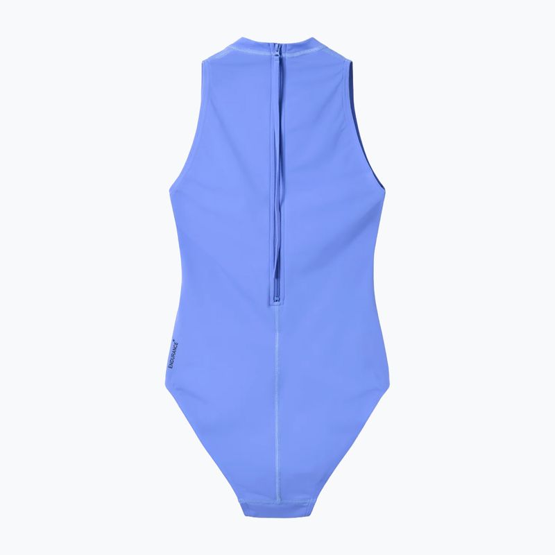 Costume da bagno intero donna Speedo Endurance+ Logo Hydrasuit moonlight lavender 7