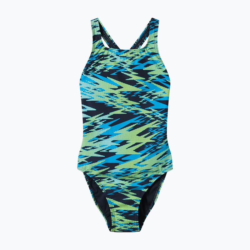 Costume da bagno intero donna Speedo Hyperboom Print Medalist hyper teal 7