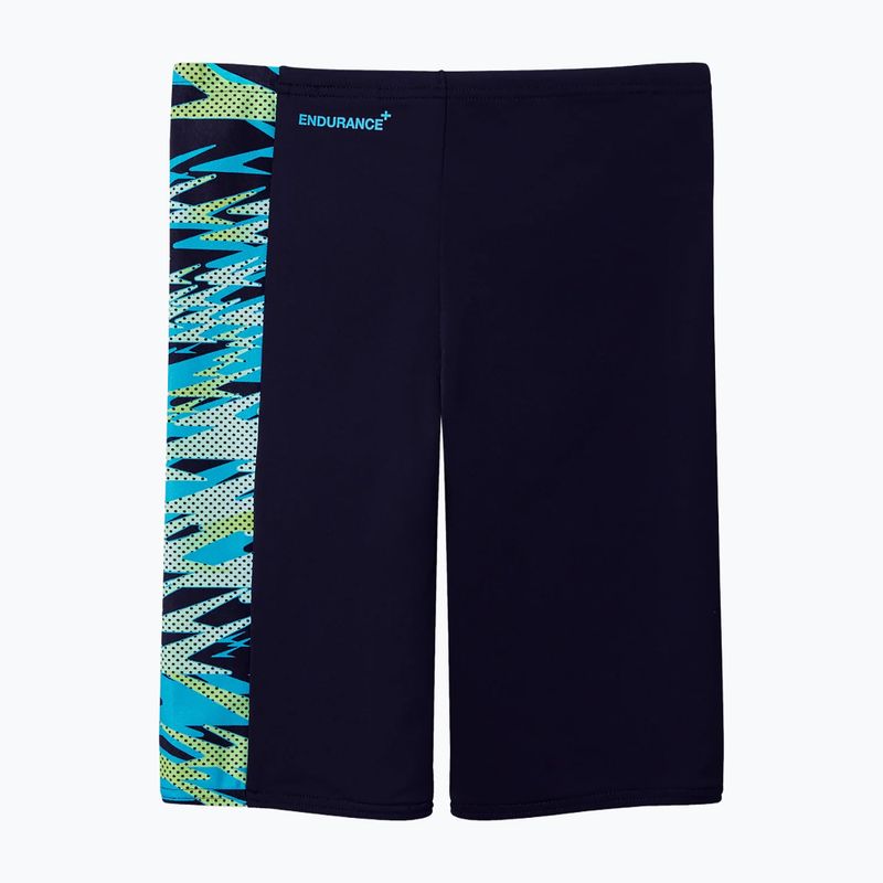  Costume da nuoto jammer da bambino Speedo Hyperboom Splice Jammer anthracite/hyper teal 2