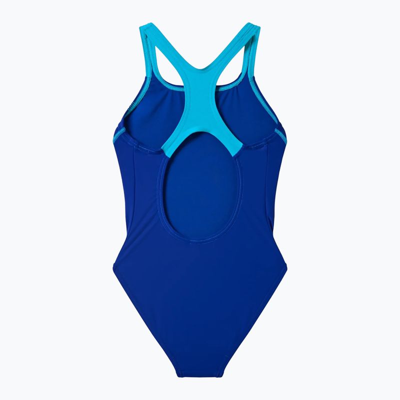 Costume da bagno intero bambino Speedo Medley Logo Medalist night watch/hyper teal 2