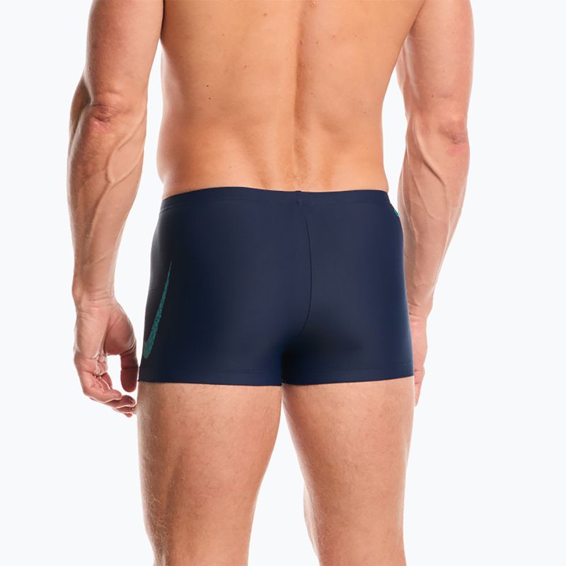 Costume da bagno da nuoto Nike Logo Graphic Square Leg energy 3