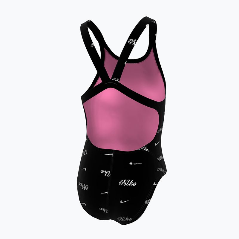 Costume da bagno intero bambino Nike Hydrastrong Multi Pr jet black 3