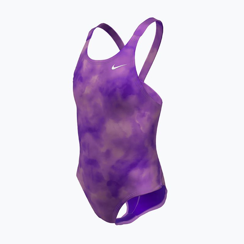 Costume da bagno intero bambino Nike Hydrastrong Multi Pr light magenta 2