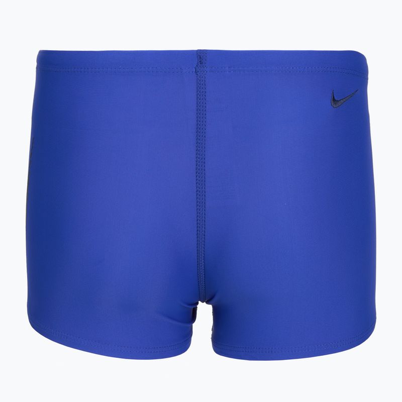 Costume da bagno boxer da bambino Nike Logo Graphic Square Leg game royal 2