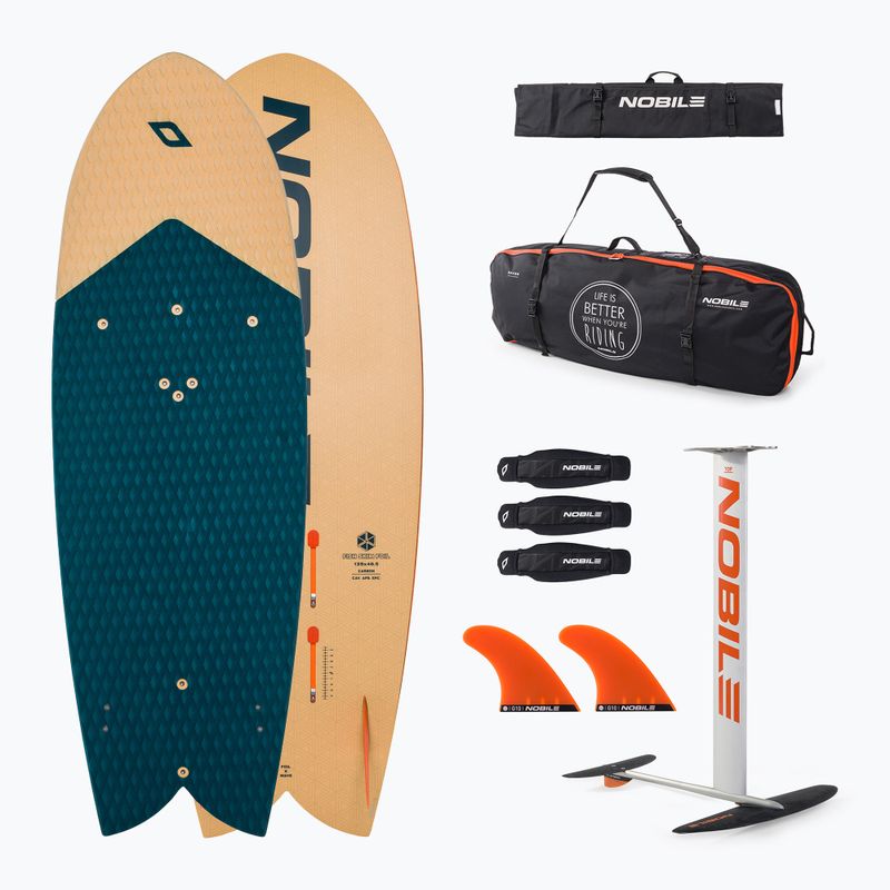 Nobile 2022 Zen Foil Wave G10 Fish Skim Packages tavola da kitesurf + hydrofoil