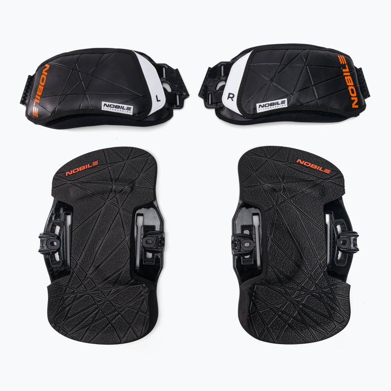 Nobile IFS 2022 Next Black kiteboard pads e straps