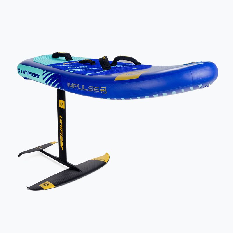 Tavola Wingfoil + aliscafo Unifiber Impulse 5'4 e 4.6 Wing, 2000 Front Wing Foil e Leash 2