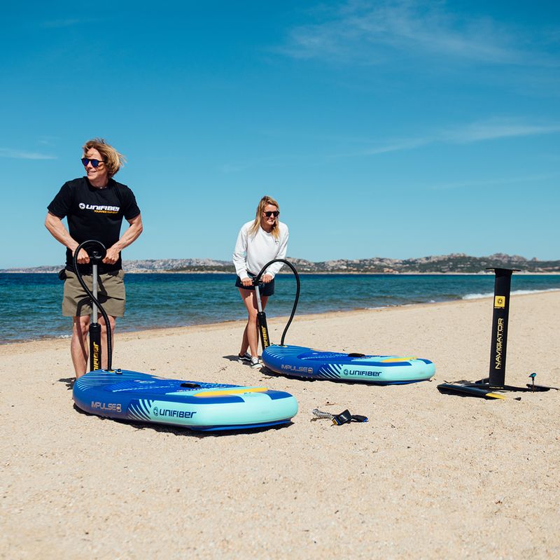 Tavola Wingfoil + hydrofoil Unifiber Impulse 6'0 e 4.6 Wing, 2400 Front Wing Foil e Leash 16