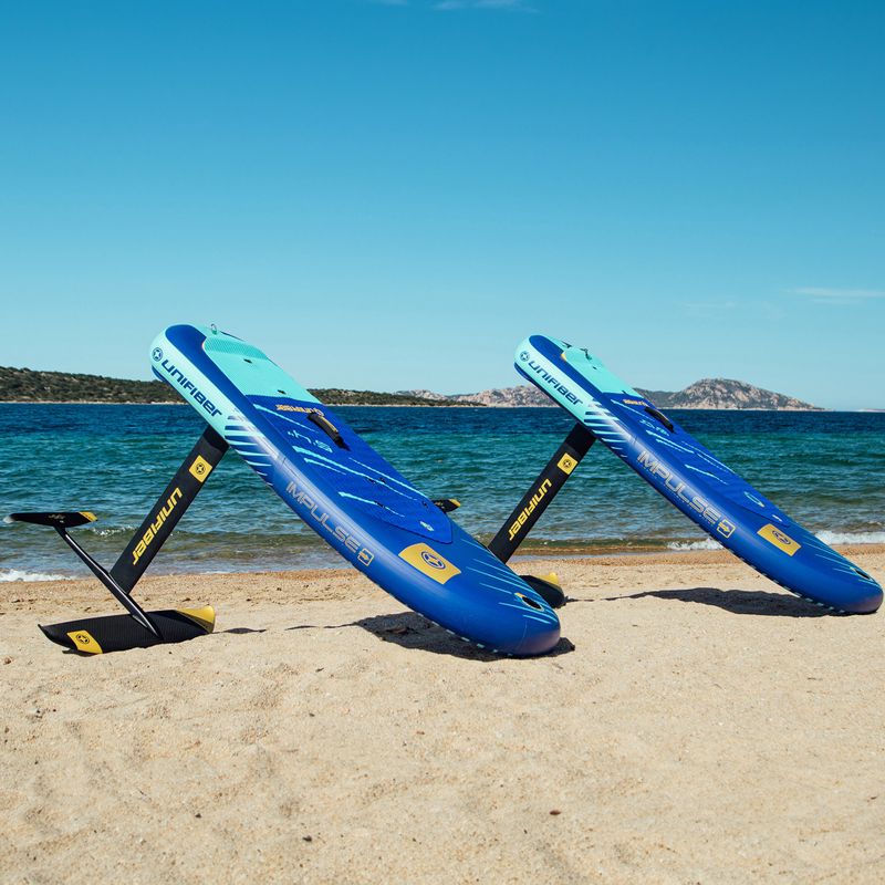 Tavola Wingfoil + hydrofoil Unifiber Impulse 6'0 e 4.6 Wing, 2400 Front Wing Foil e Leash 17