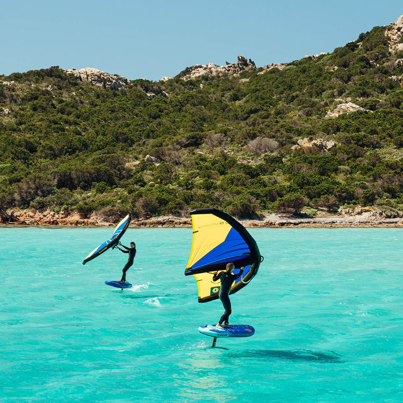 Tavola Wingfoil + hydrofoil Unifiber Impulse 6'0 e 4.6 Wing, 2400 Front Wing Foil e Leash 19