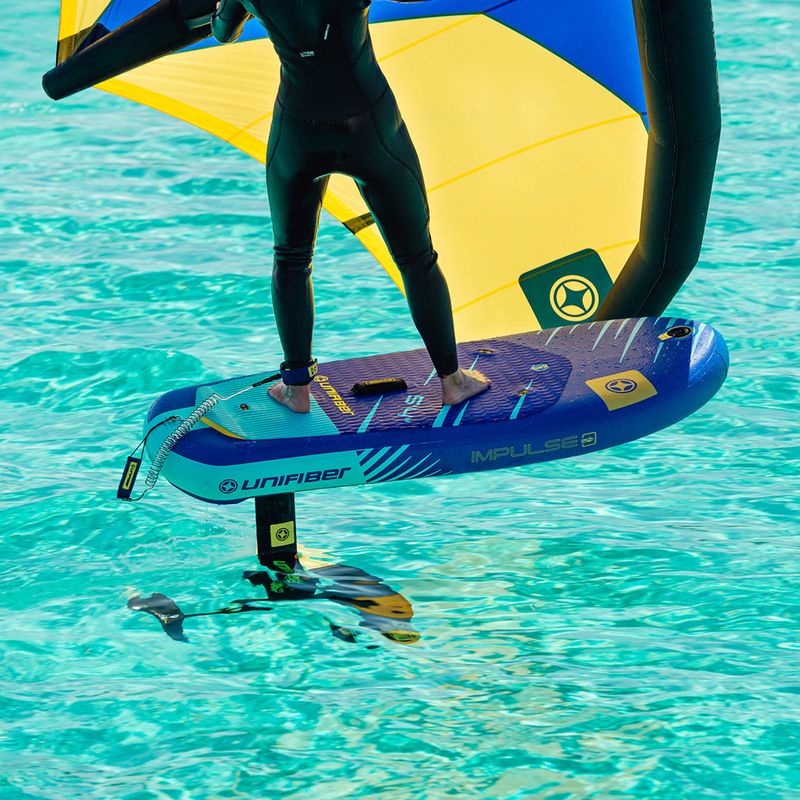 Tavola Wingfoil + hydrofoil Unifiber Impulse 6'0 e 4.6 Wing, 2400 Front Wing Foil e Leash 20