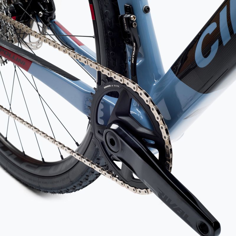 Cipollini gravel bike MCMAR DB 22-RIVAL XPLR-RAPID RED-ENVE G carbonio redmetal lucido 10