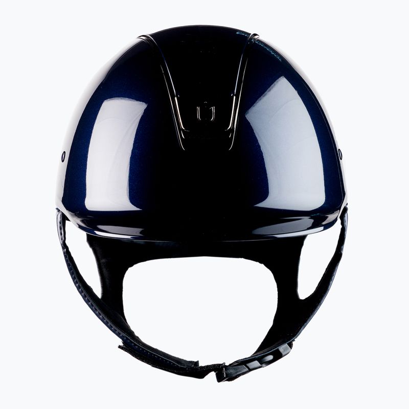 Casco da equitazione Samshield Shadow Glossy blu navy 2