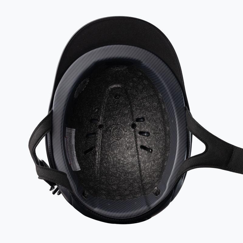 Casco da equitazione Samshield Shadowmatt Rose Gold Trim Blason nero 5