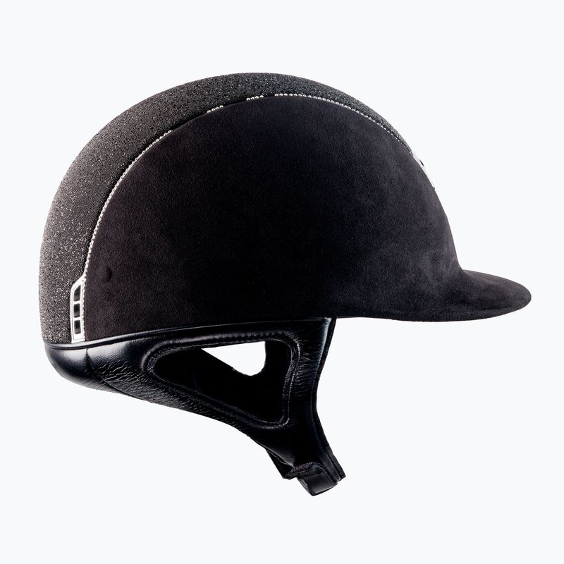 Casco da equitazione Samshield Premium Top Crystal 255 nero 4