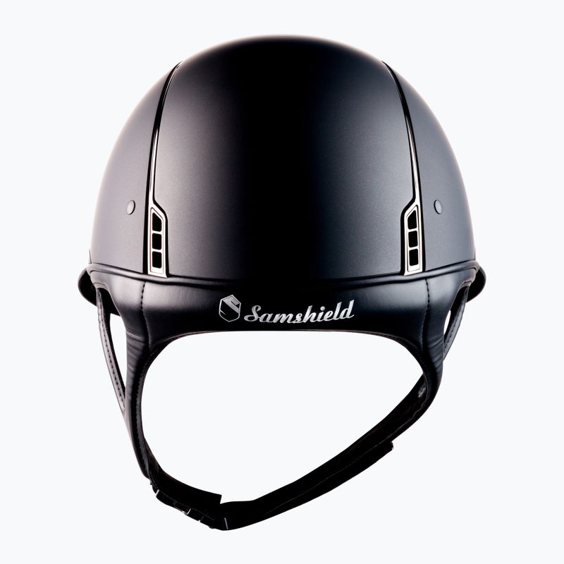 Casco da equitazione Samshield Miss Shield Shadowmatt nero 3