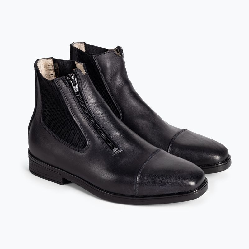 Parlanti Caviglia Z1/L Stivali da equitazione in pelle di vitello nero 5